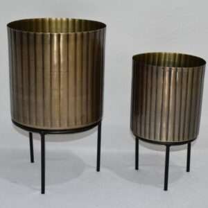 PL-72715 Planter with Stand S/2