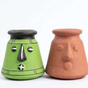 Decorative Face flower Vase.