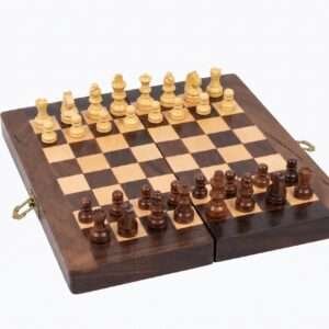 Wooden Chess Board Game.