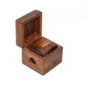 Wooden Puzzle Box Game.