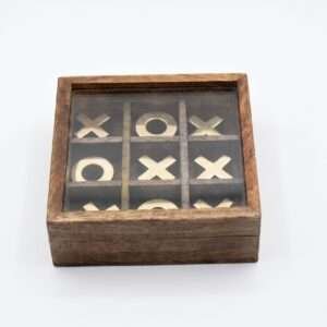 Wooden XOXO Game.